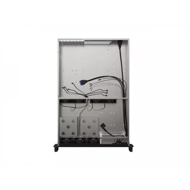 Lanberg SC01-6502-12B 2U Rackmount Server Chassis E-ATX 7 Fans Black