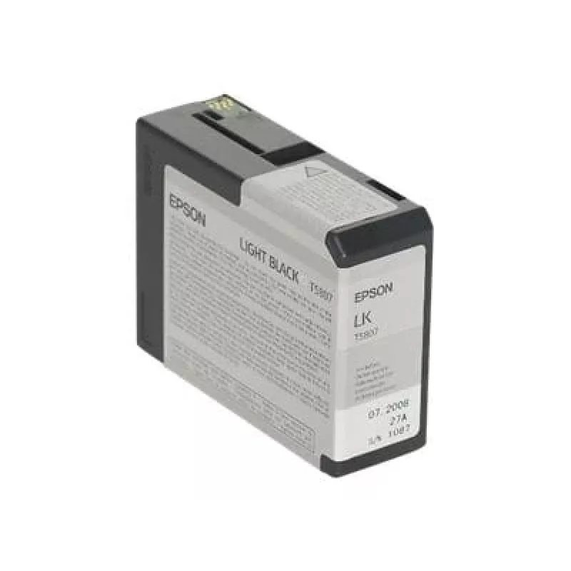 Epson Singlepack Light Black T580700, Light black, Pigment-based ink, 80 ml, 1 pc(s)