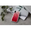 Smartphone case iKins for iPhone XR — pink lake and white color