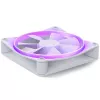 NZXT case fan F120 RGB 120 mm White, 4-pin, 1800 RPM, 50.18 CFM, 18 LEDs