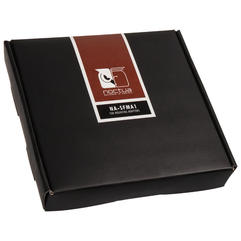Mounting kit Noctua NA-SFMA1 — universal black mounting kit, 2 pieces