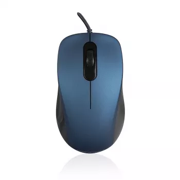 ModeCom MC-M10S - Mouse - Optisch - 3 Buttons - Wired - USB - Blue
