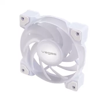 AKASA VEGAS A12 120mm ARGB Case Fan - White