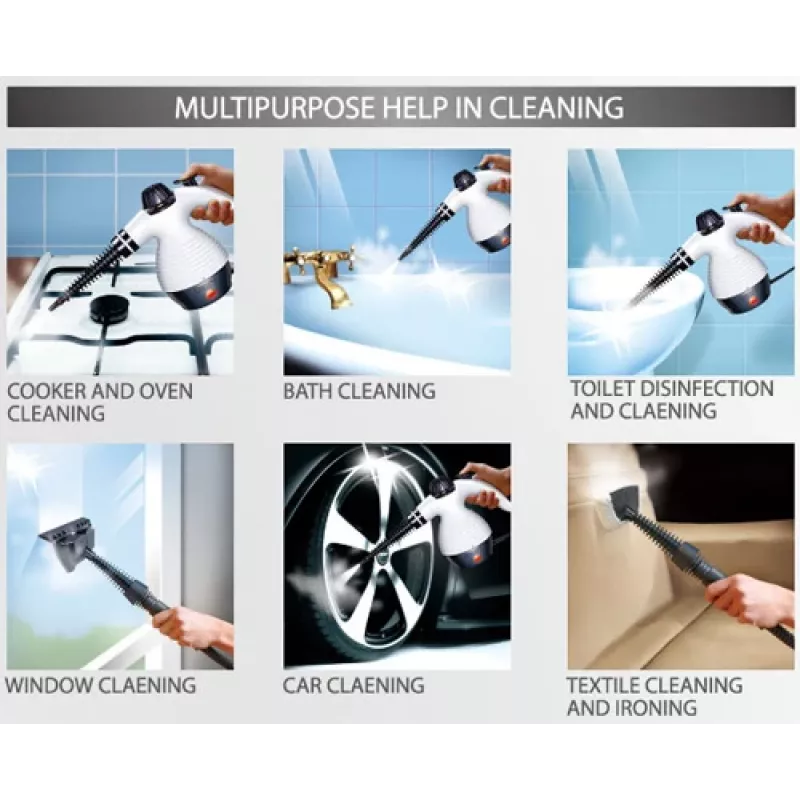 Camry Premium CR 7021 Portable steam cleaner 0.35 L 1500 W Black, White