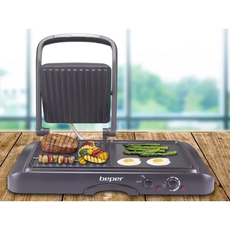 Toaster Beper P101TOS501 — 2-slice stainless steel electric toaster
