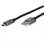 USB Cable ROLINE 11029029 USB 2.0 3m USB A USB C Black Silver