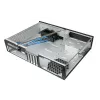 SilverStone MILO ML03 - Desktop - Mikro-ATX - without Power Supply (ATX / PS/2) - Black - USB/Audio (SST-ML03B-R)