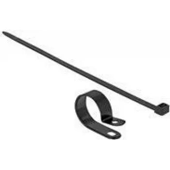 Ladder cable tie DeLOCK 18876 Nylon Black 300mm 10 pcs