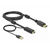 HDMI to DisplayPort cable DeLOCK 85964 4K 30 Hz 2 m
