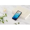 Protective phone case iKins for Samsung Galaxy S20 — blue lake black finish