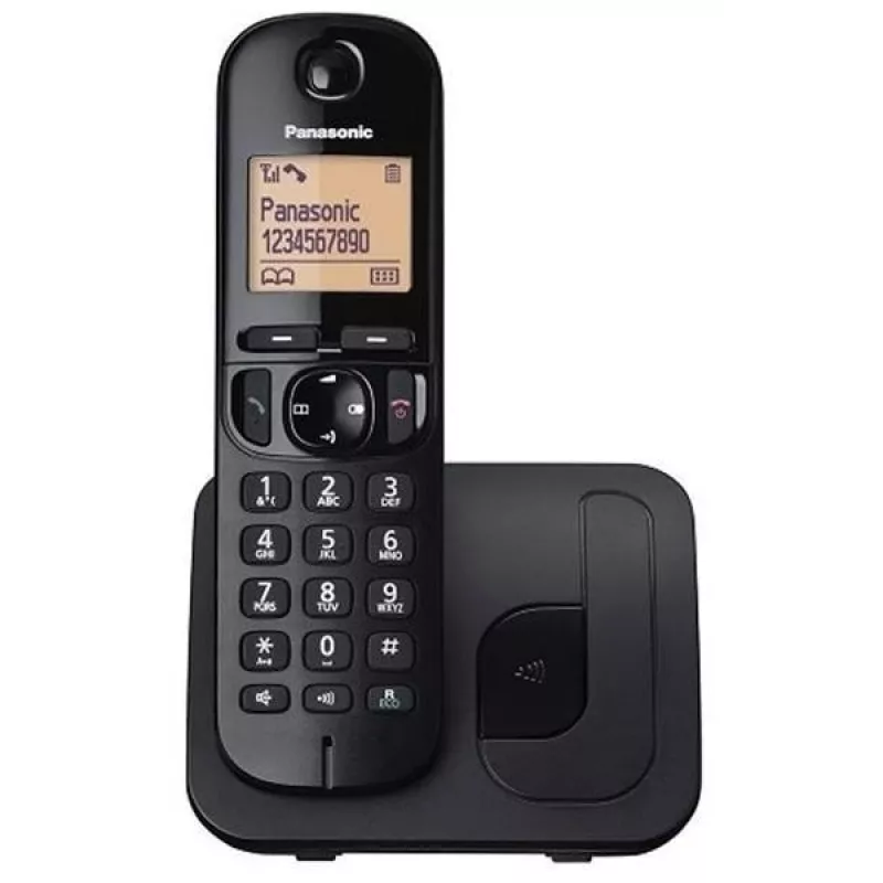 Panasonic KX-TGC 210 PDB DECT Telephone Black Caller ID