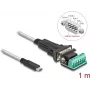 DeLOCK Adapter USB Type-C to Serial RS-422/485 male 1m 5V