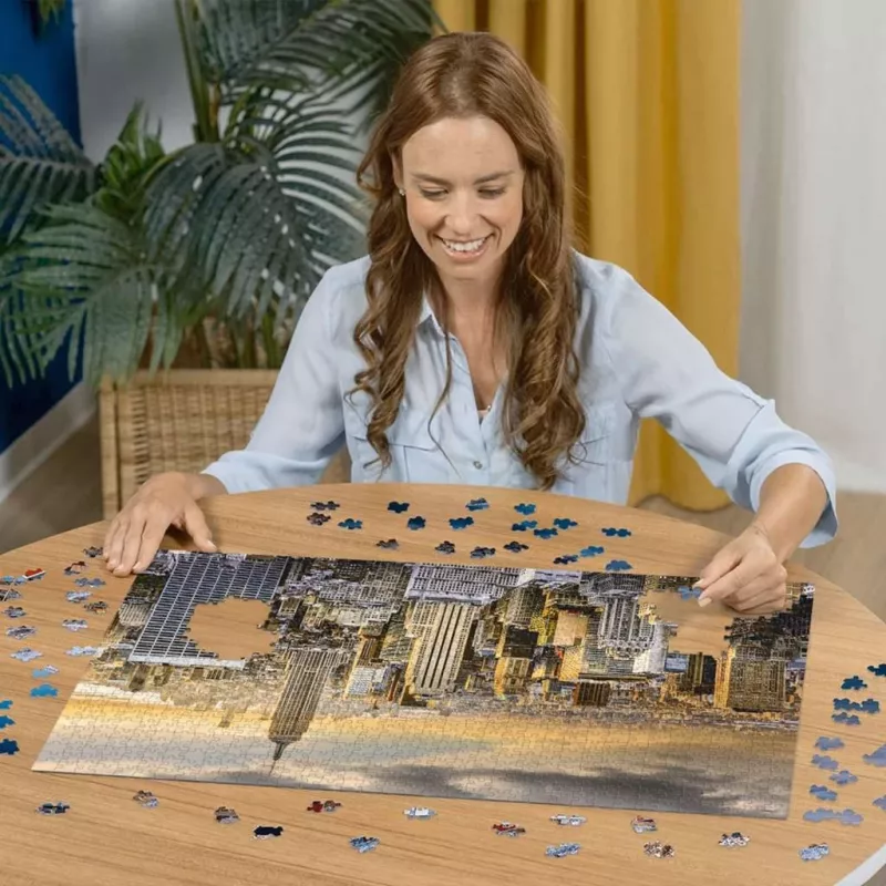 Jigsaw Puzzle Ravensburger Great New York 1000 pieces, adult puzzle, 1000 pcs