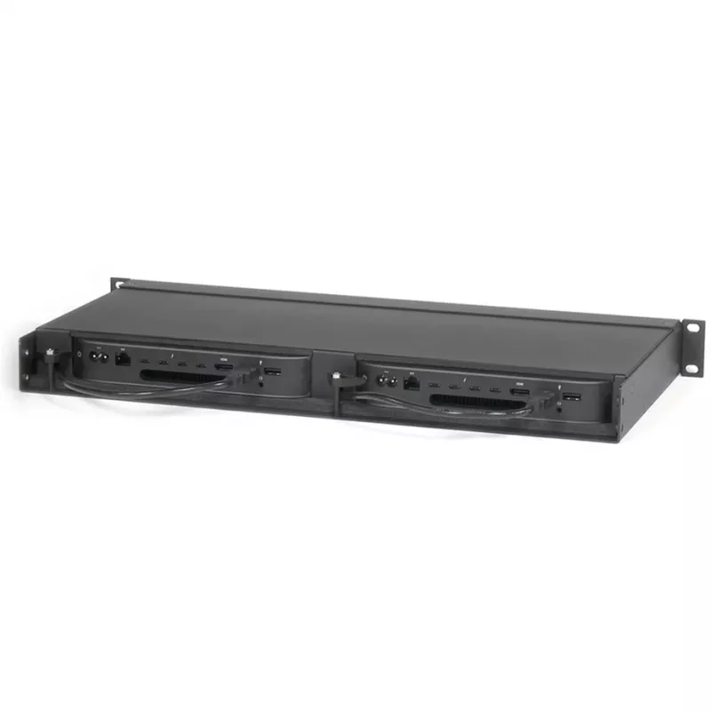 Sonnet RackMac mini 1U Rack Mounting Kit for Two Mac minis - Black