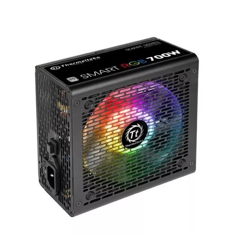 Power Supply Smart 700W RGB, 80PLUS, 230V EU, 2xPEG, 120mm, Single Rail