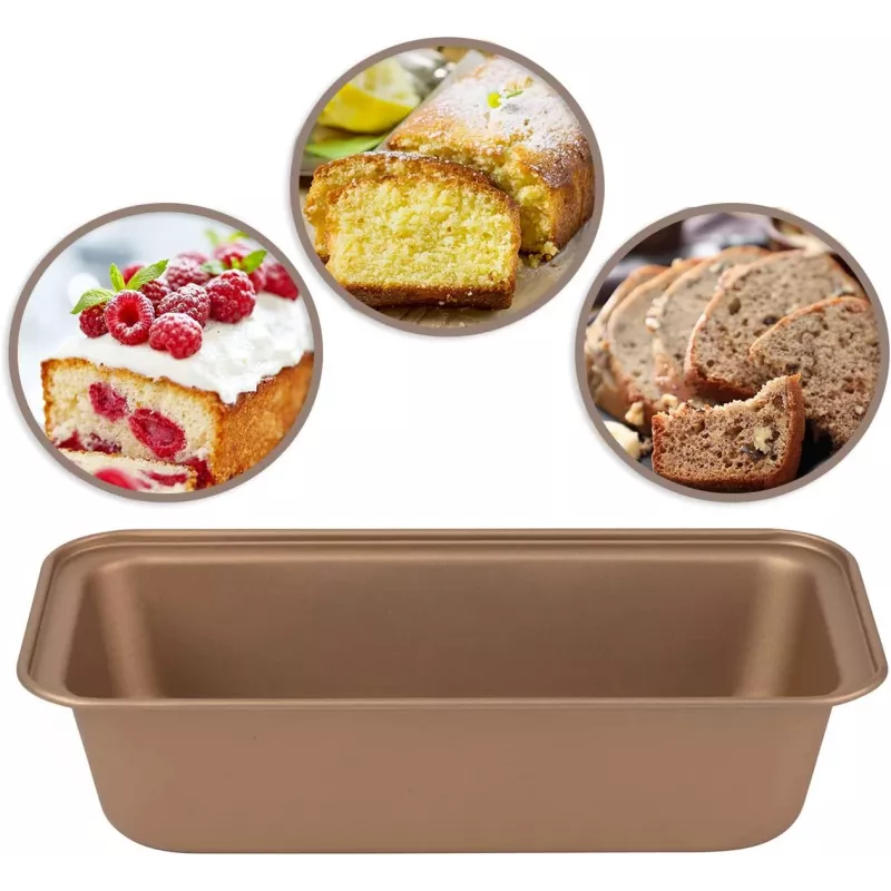 Loaf tin Russell Hobbs RH02147GEU7 28 cm, non-stick gold
