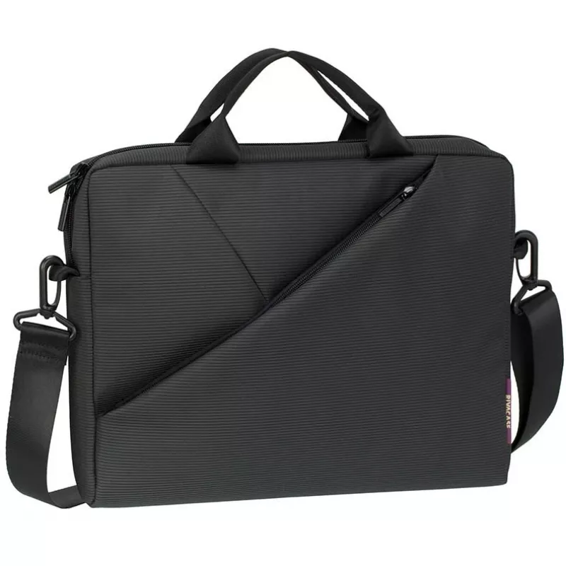Messenger case Rivacase 8730 39.6 cm (15.6 inch) Black