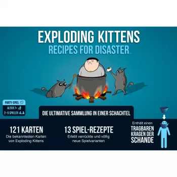 Exploding Kittens - Recipes for Disaster, Card Game