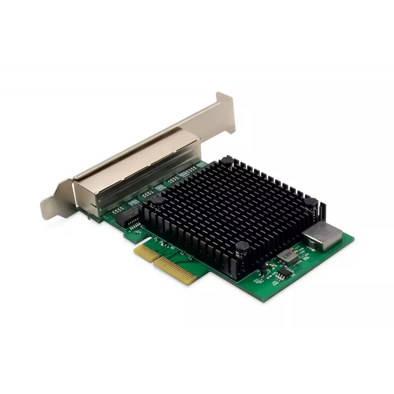 Digitus 4 port 2.5 Gigabit Ethernet network card PCI Express Realtek chipset