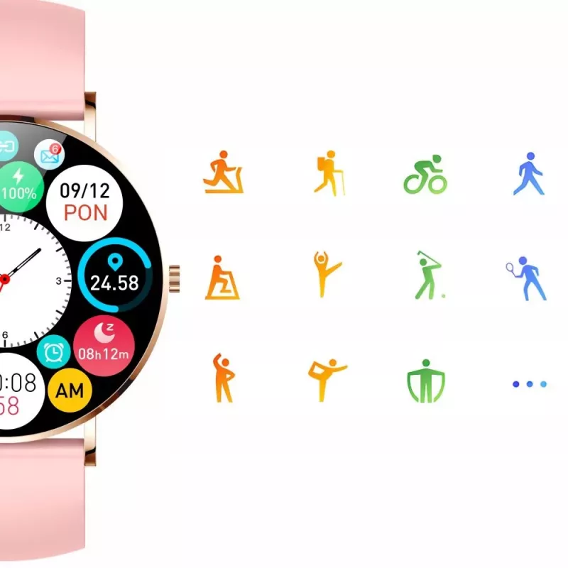 Smart Watch Manta SWU501PK Pink