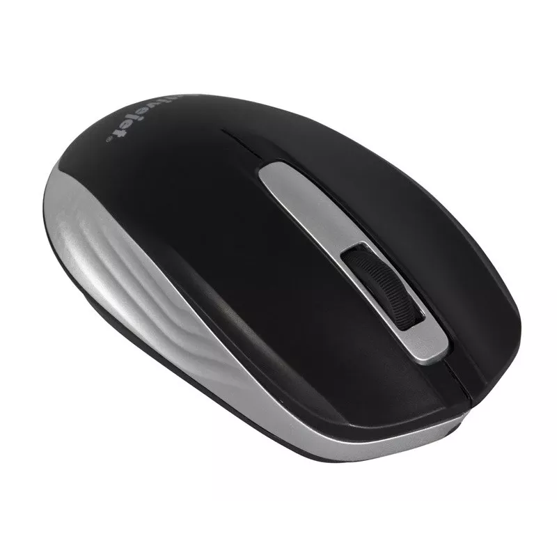 Wireless mouse ActiveJet AMY-313, RF nano receiver, optical 1200 DPI, ambidextrous, 3 buttons, AA battery