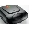 Promis STP 25 XXL sandwich maker, 4 toasts, 1400 W, black