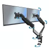 Monitor Mount Stand Esperanza ERW020 27 inch Black Height Adjustable