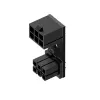 6‑Pin PCIe 180° Adapter U+U by Singularity (SC-A-PCIE6-UU) — 6‑pin PCI Express right‑angle adapter