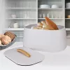 Breadbox Maestro MR-1675-BEIGE beige bread storage container