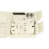 Extralink Elena Fiber Optic Splice Enclosure, 16 Splices, White