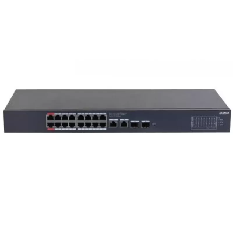 Dahua Technology CS4220-16GT-135 network switch Managed L2 Gigabit Ethernet (10/100/1000) Power over Ethernet (PoE) Black