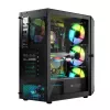 Computer Case Logic Concept Portos ARGB ATX Black
