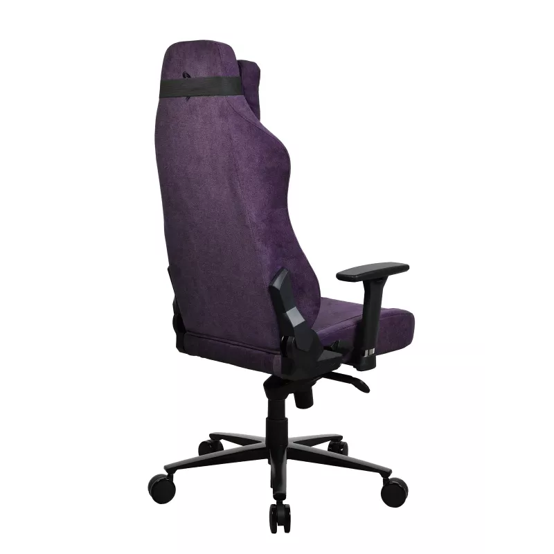Gaming chair Arozzi Vernazza SoftFabric Purple — ergonomic design, adjustable armrests and height