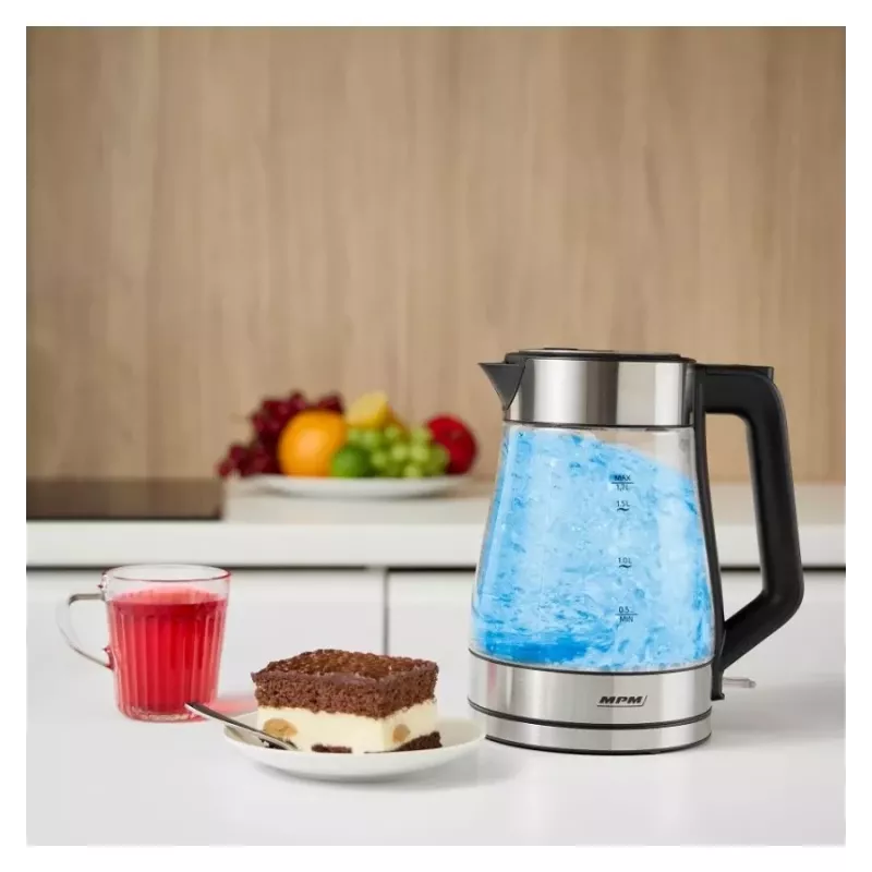 Electric kettle MPM 1.7L 2200W Black