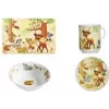 Porcelain mug set 6 pcs ritzenhoff & breker WALDTIERE 270 ml dishwasher safe