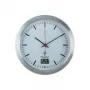 Wall clock Renkforce E1003R — 17 cm diameter, silver finish