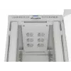 Rack cabinet LANBERG FF01-8047-12SL 47U 800x1000 mm grey with front and rear glass doors and LCD panel space