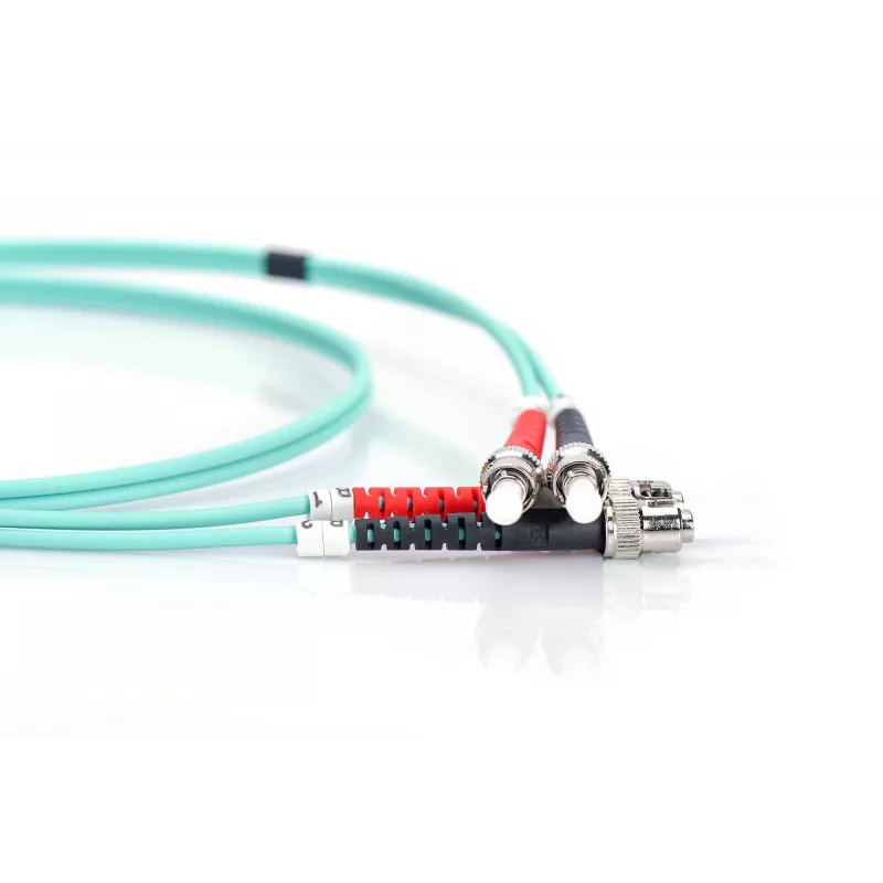 Fiber Optic Patch Cord Digitus OM3 ST/ST 1m