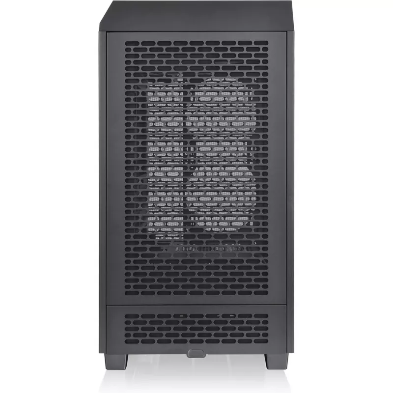 The Tower 200 , Tower-Enclosure black, Tempered Glass
