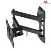 Wall TV/monitor mount MACLEAN MC-719, for screens up to 68.6 cm (27 inch), 15 kg max, VESA 100x100, black