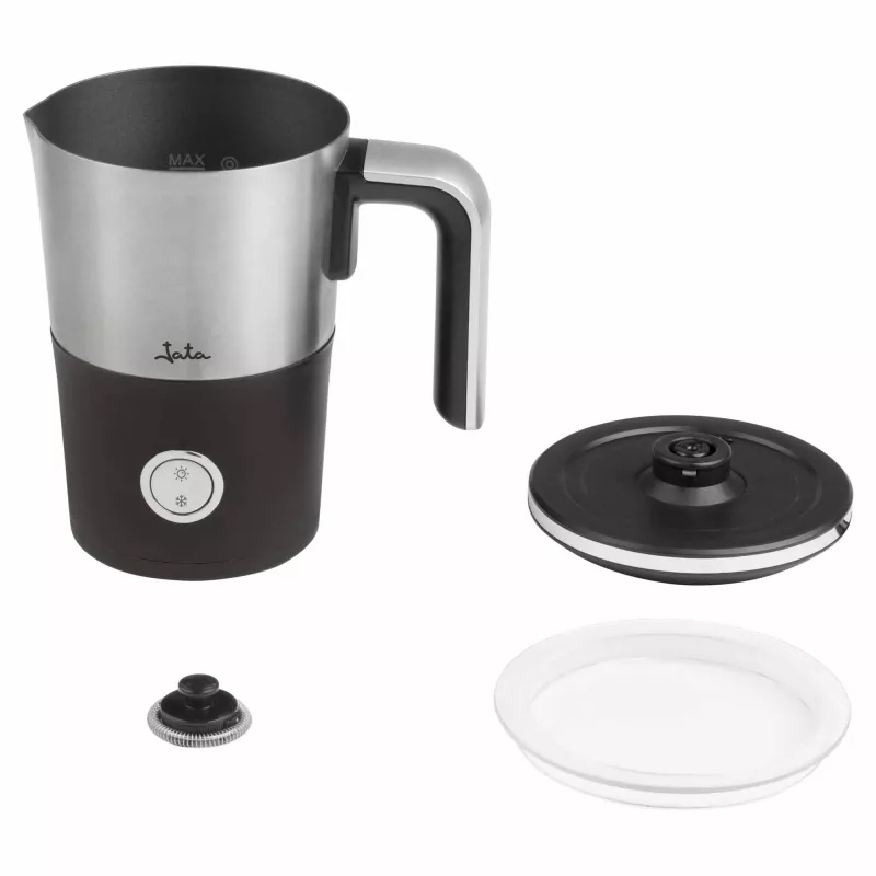 Automatic Milk Frother JATA JECL1900 Black Stainless Steel 150ml 550W