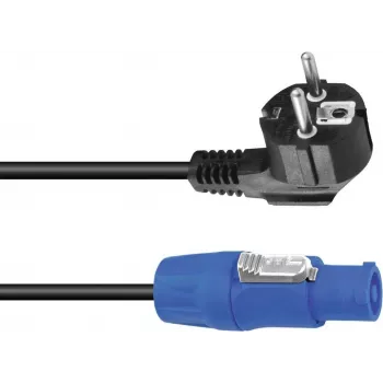 Power cable EUROLITE P-Con 3x 0.75 mm² 1.2 m