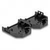 Cable boot DELOCK D-Sub housing for 9‑pin male/female, plastic with strain relief, 33.3×33.8×14.8 mm, black
