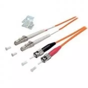 Fibre Optic Cable ShiverPeaks S/CONN 2m LC/ST Multicolour Orange