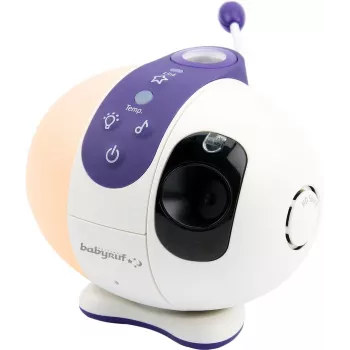 Indoor Wi‑Fi Panoramic Camera Olympia BC 2000 — 2 MP, 1080p, 330° horiz / 145° vert, 2.4 GHz, Android/iOS (Purple/White)