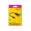 Serial Cable DeLOCK 63908 Black 0.15 m DB-9