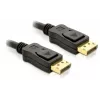 DisplayPort Cable DeLOCK 82423 1m Male to Male Black