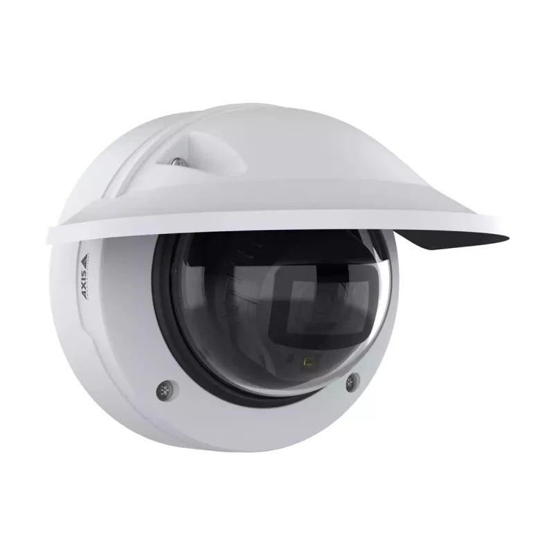 IP security camera Axis P3278-LVE — Dome, 3840×2160, Indoor & outdoor, Ceiling/wall mount, 1/1.8 inch CMOS, 0.03 lx, 103° H