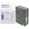 Qoltec, solar MPPT charge controller with temperature sensor 20A 12V/24V Display LCD 2 X USB