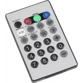 Infrared Remote Control EUROLITE IR-8 (Model 50530562) — IR hand unit for compatible lighting and audio devices